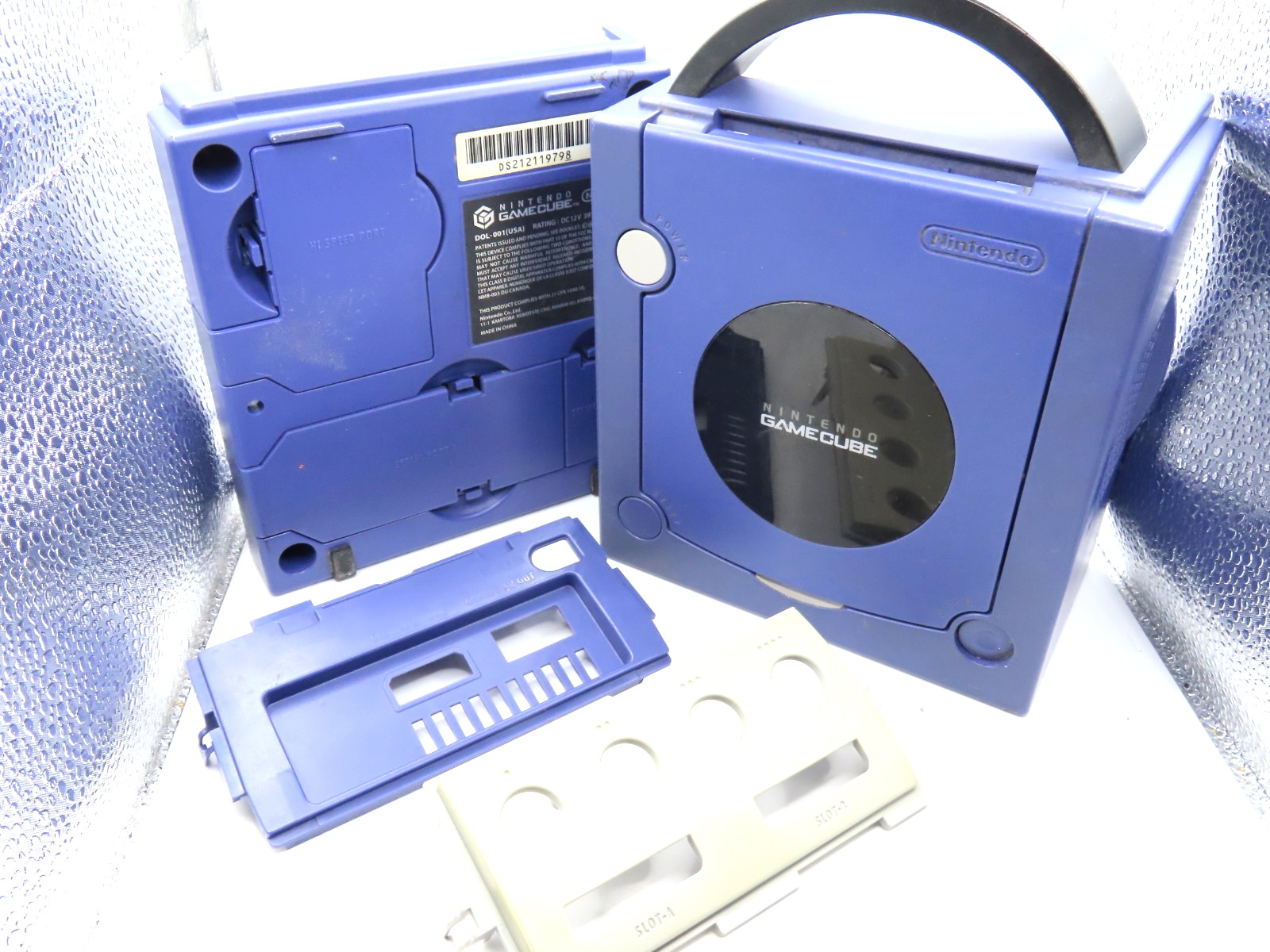 OEM Nintendo GameCube Indigo Blue Shell Housing DOL001 DISCOUNTED