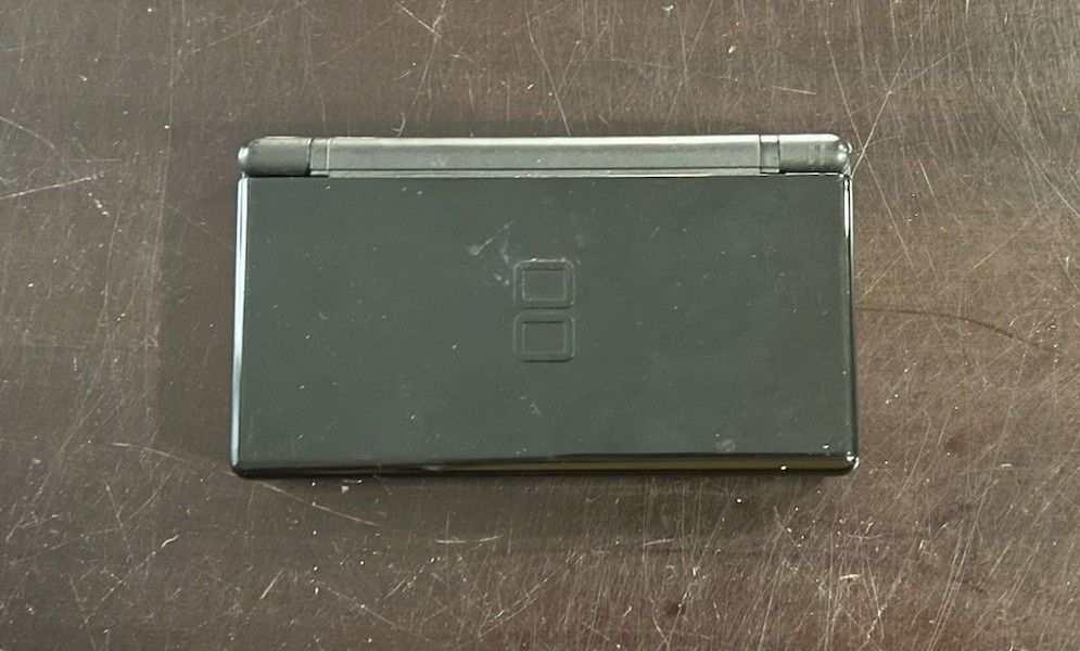 Onyx Nintendo DS Lite Handheld Black Tested & Working USG-001