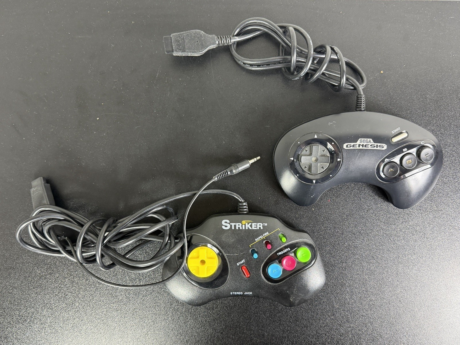 Sega Genesis & CD Model 1 Tested Working System Bundle Console Lot w/ Hookups