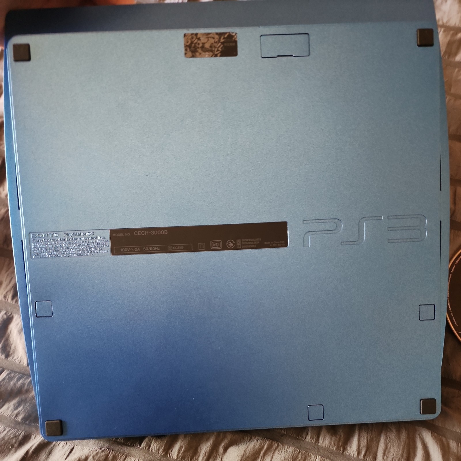 PS3 Splash Blue CECH 3000B 1tb Mod PlayStation 3 Super Slim (PS3): | HEN