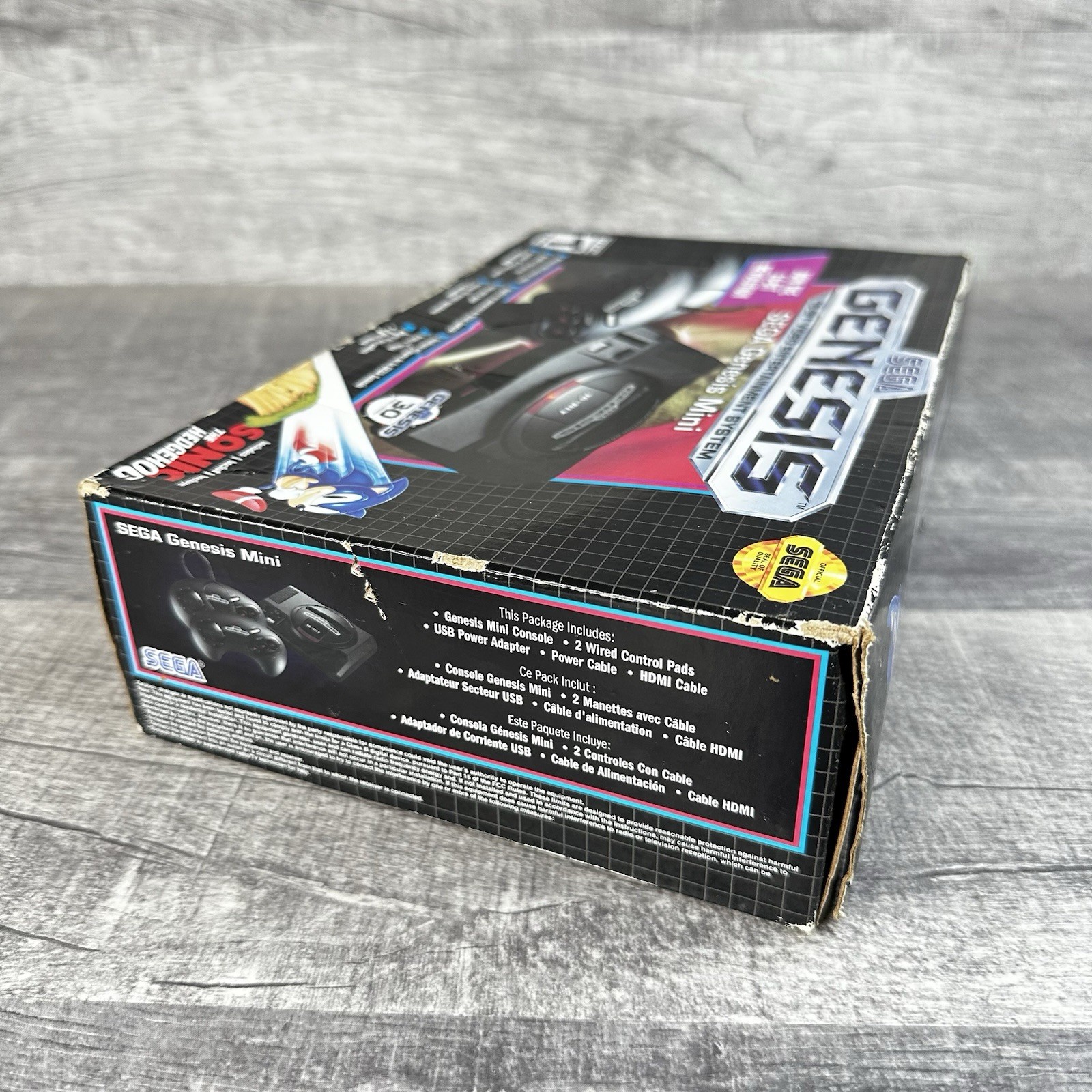 Sega Genesis Mini Console 30th Anniversary CIB New Unused 42 Games HDMI Retro