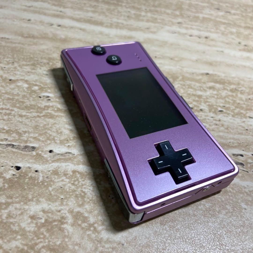 Nintendo Game Boy Micro Purple Console Charger Tested Excellent Condition 7000