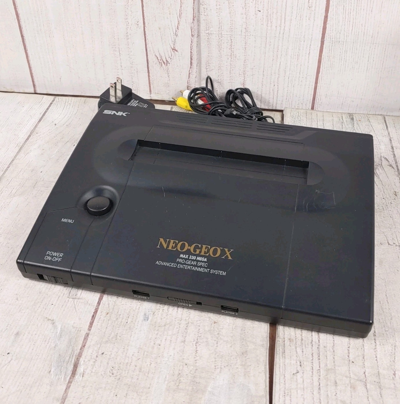 SNK NEO-GEO X Limited Edition Console – DOCK + CABLES ONLY – Tested Working