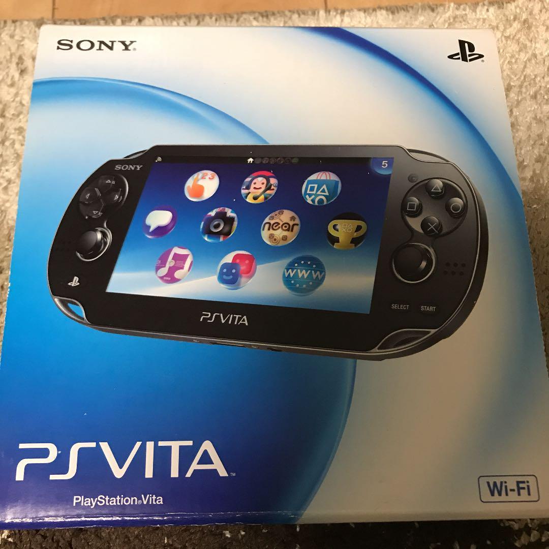 playstation PS vita PCH-1000 ZA01 black console only From japan charger W/box