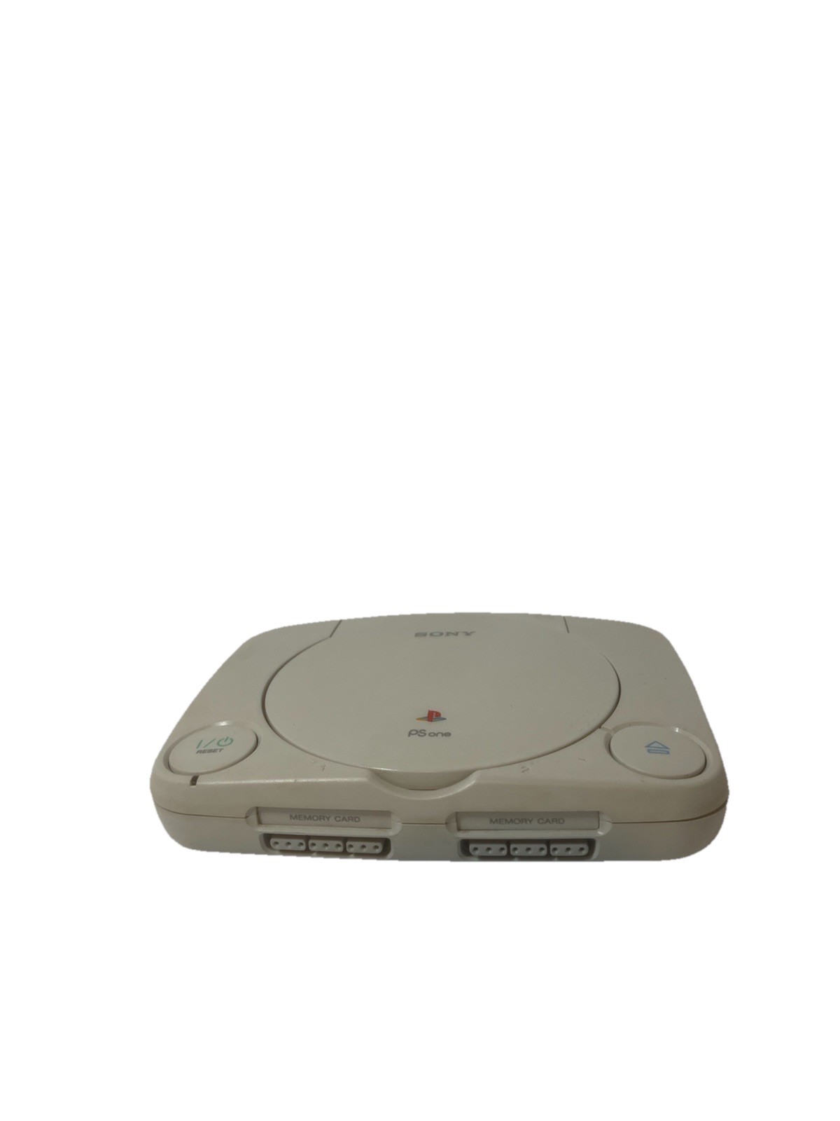 Sony Playstation PS One Video Game Console – White + Grey Analog Controller