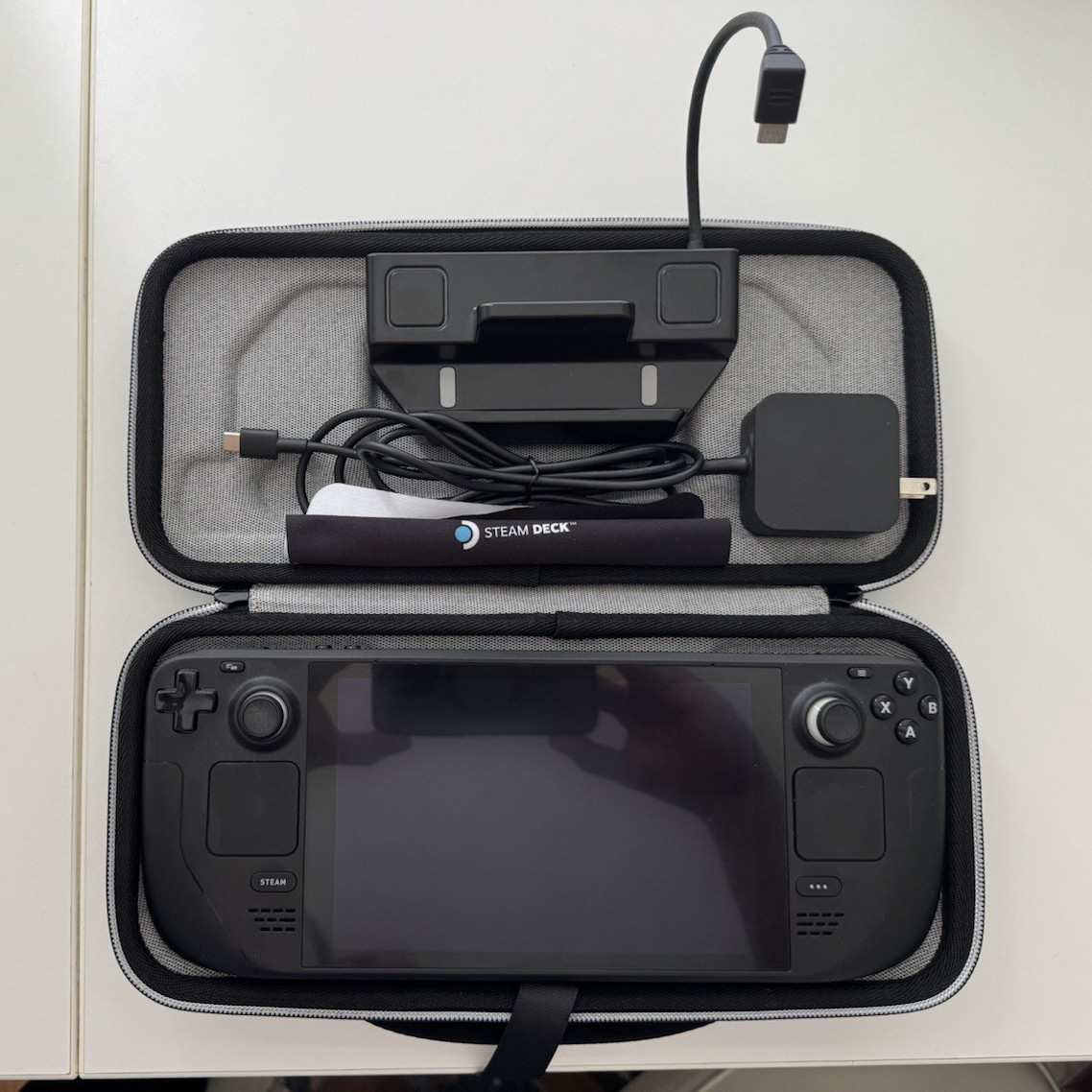 Valve Steam Deck 512GB Black Handheld Console w/ Dock/Case Wi-Fi Bluetooth