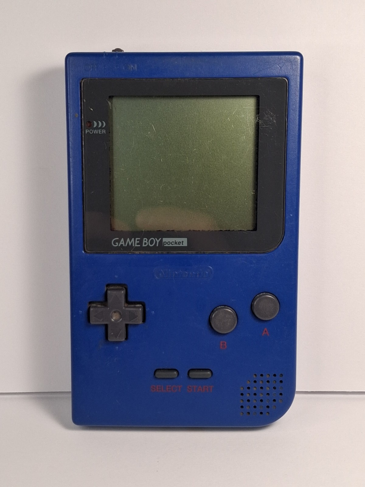 Nintendo Game Boy Pocket Blue Handheld Console System MGB-001 Untested