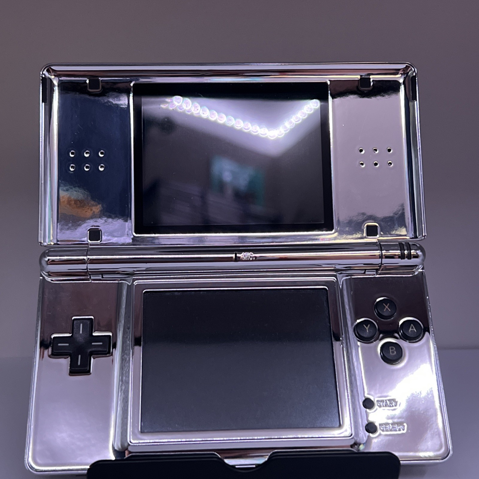 Nintendo Ds Lite Silver Chrome Housing shell console