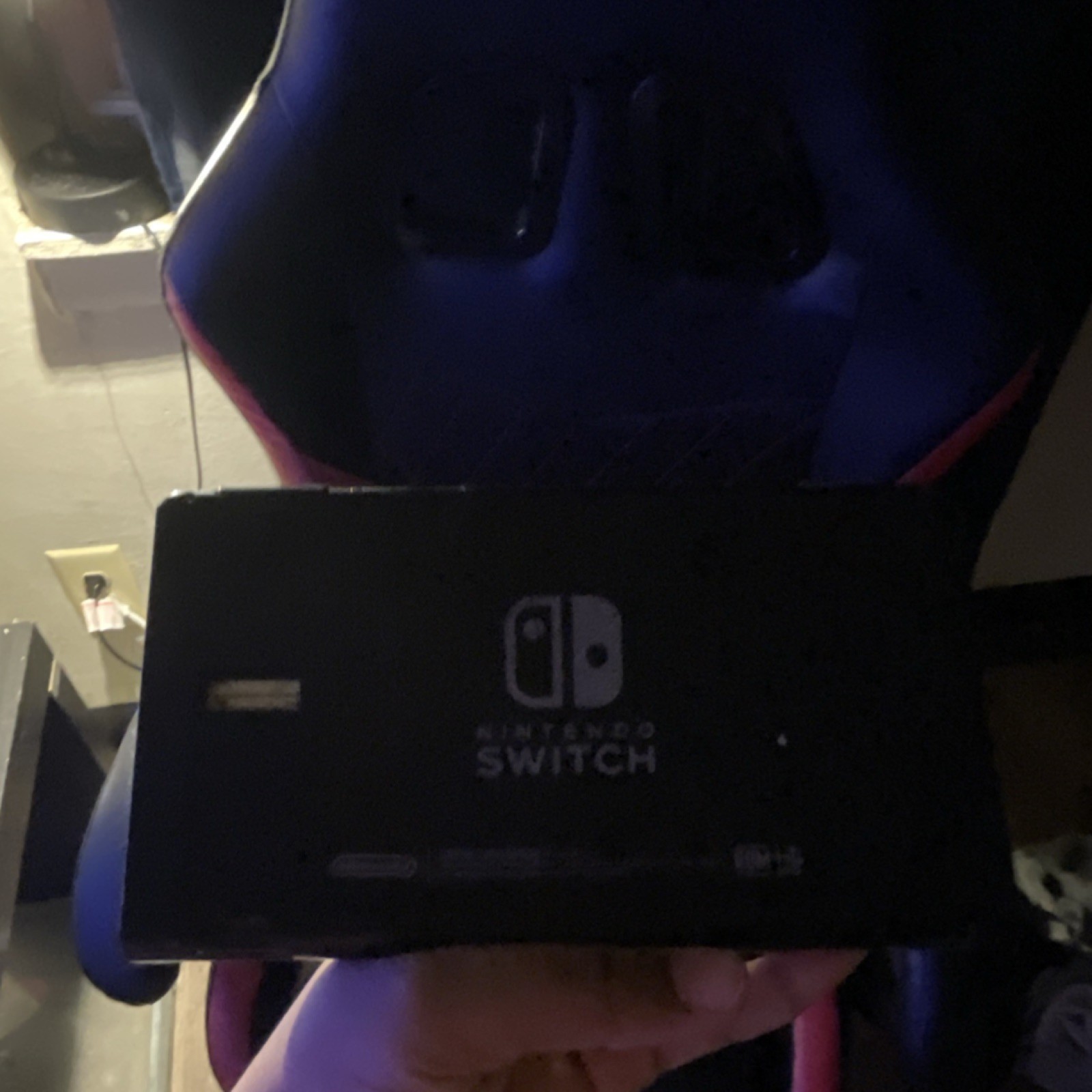 Nintendo Switch Console Dockable Red and Black HDMI