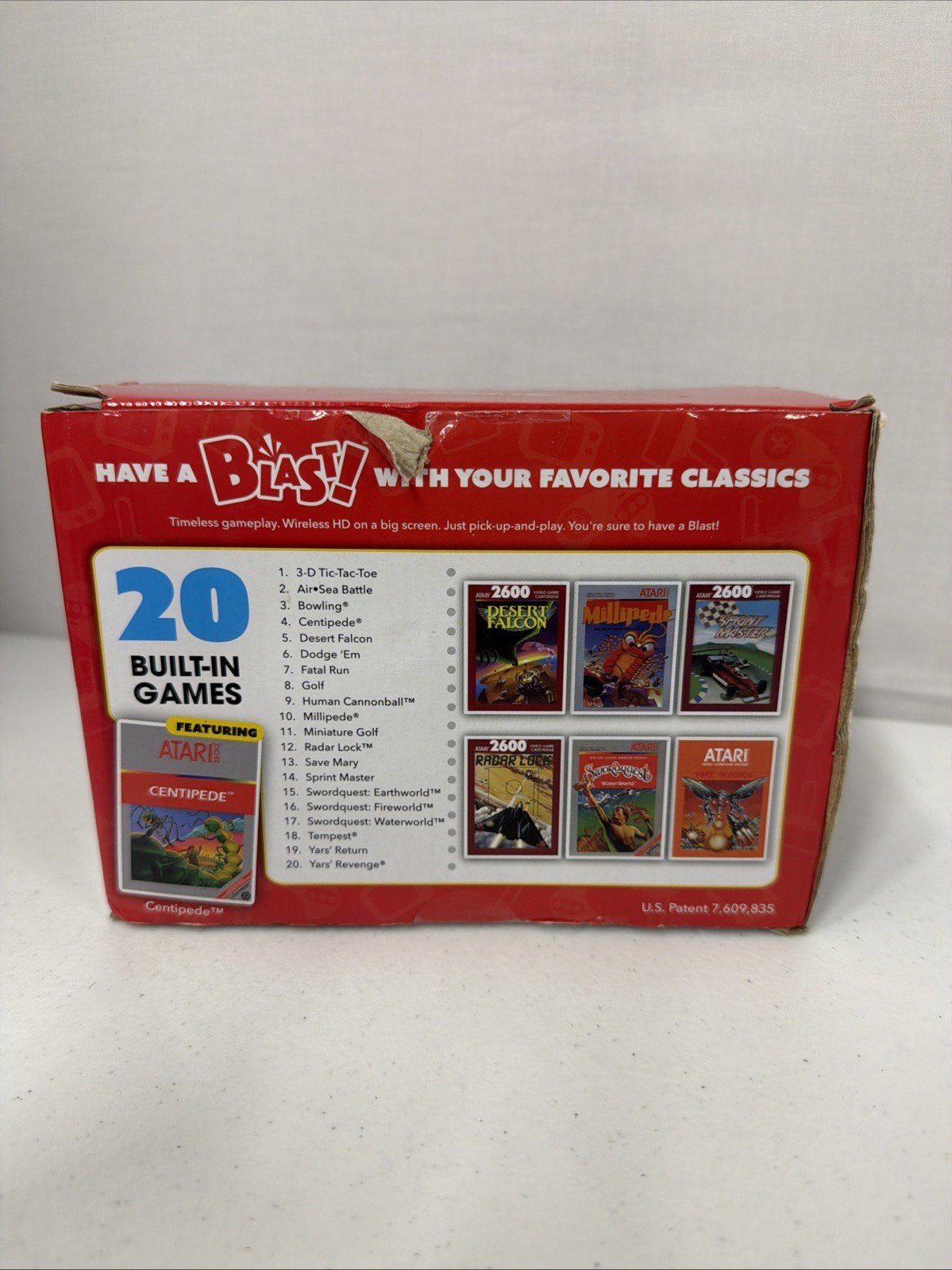 Atari Flashback Blast Vol.1 Centipede Classic Retro Video Game Plug n Play