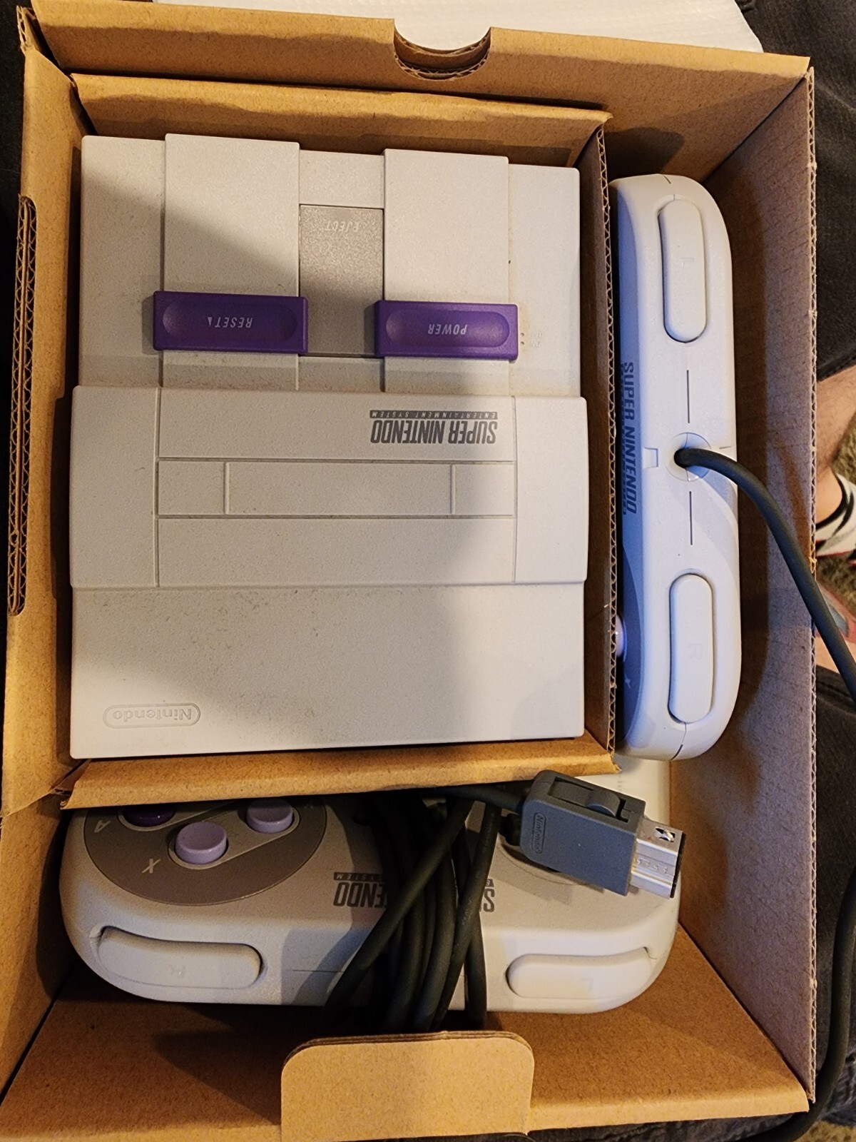 SNES Super Nintendo Super NES Classic Edition Gaming Console – Grey