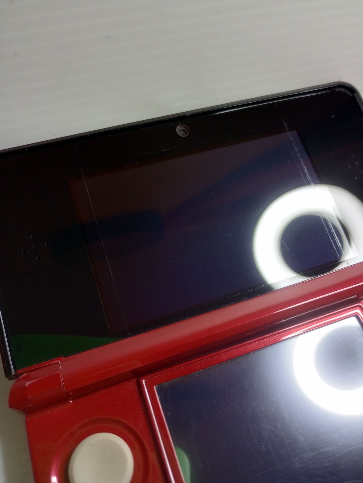 Nintendo 3DS Handheld System – Flame Red | Working | A Few Bright Pixels