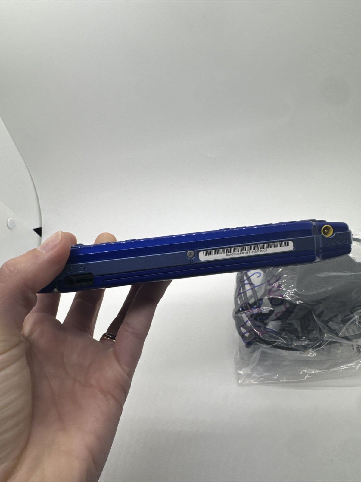 Sony PSP 2001 Metallic Blue Handheld System – Tested and Works With Charger