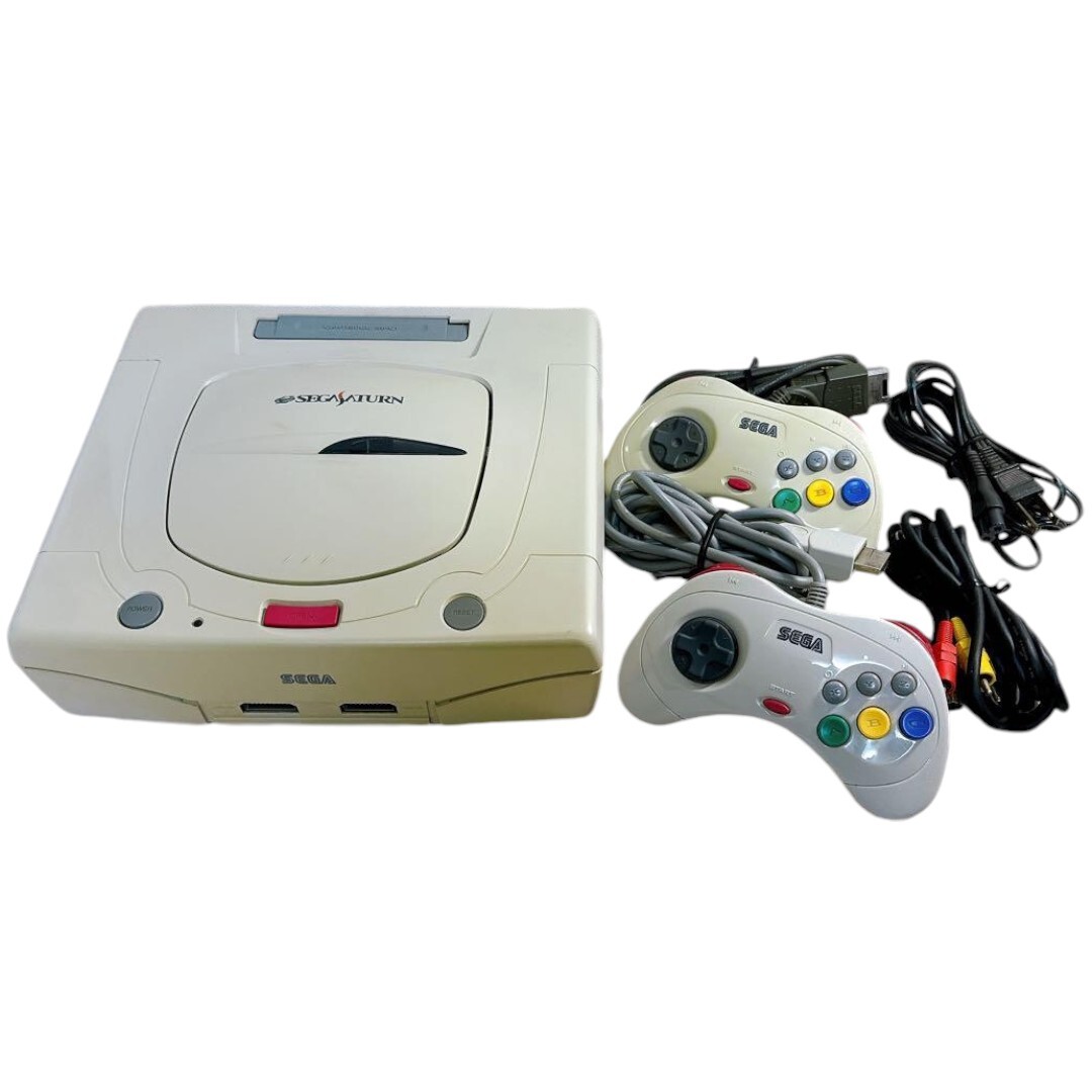 Sega Saturn Console White HST-3220 Japanese Version Choose Your Accessories