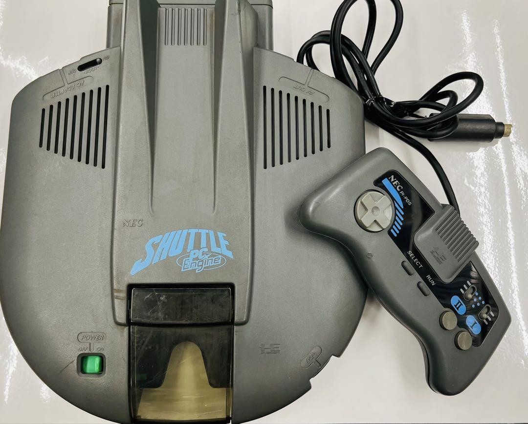 PC Engine Shuttle console set NTSC-J Japan Tested Working s0807M