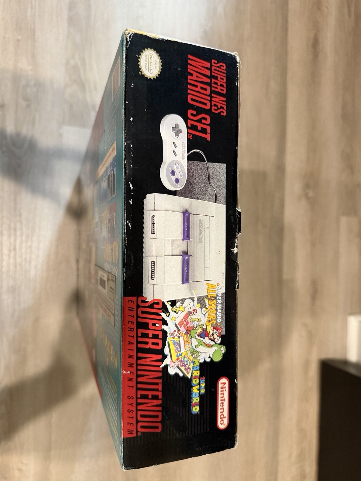 Super Nintendo SNES Console System Super Mario All-Stars Set CIB Complete In Box