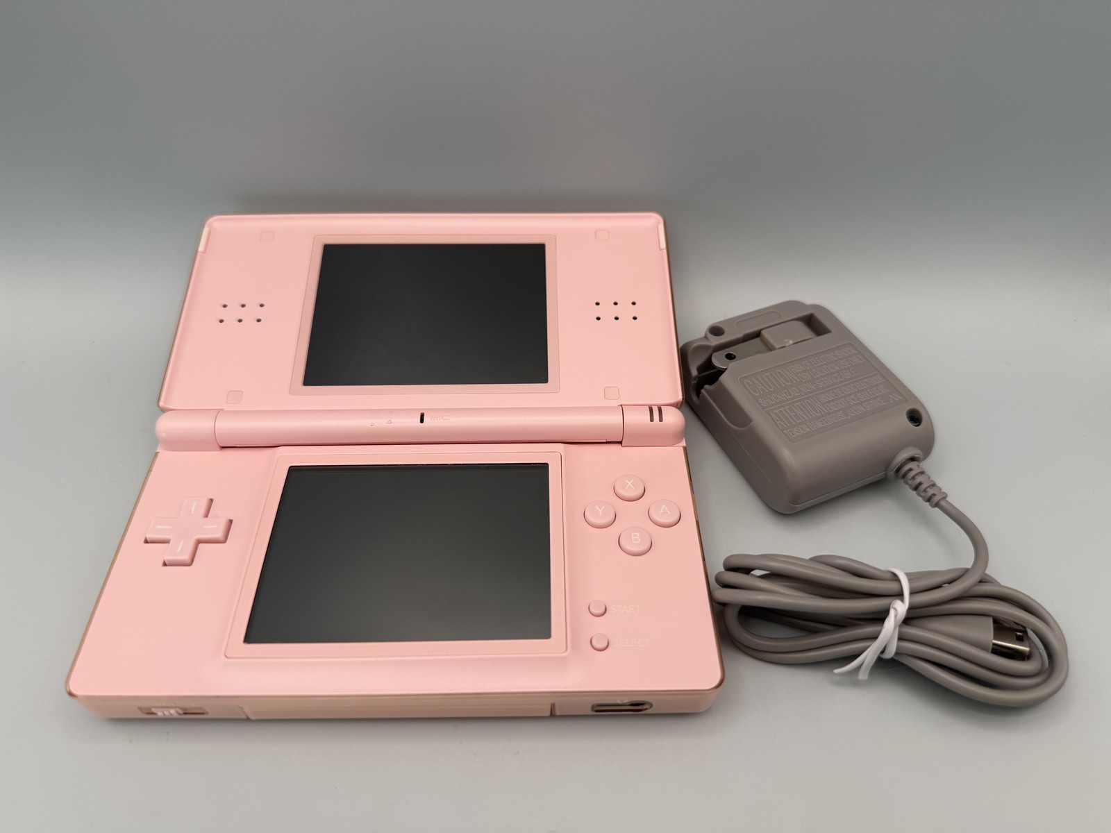 Nintendo DS Lite Coral Pink – Tested Working + New Charger & Stylus