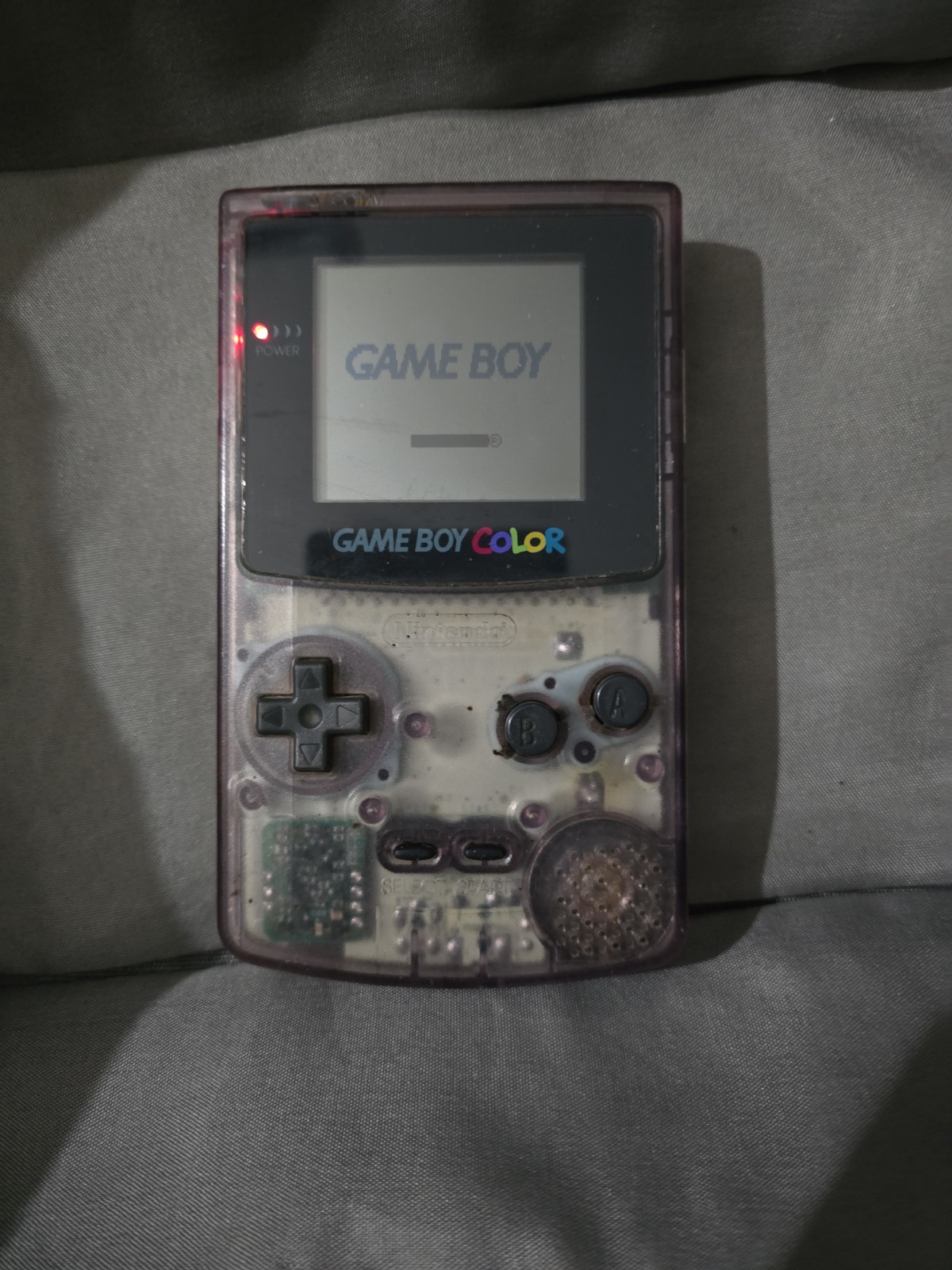 Nintendo Game Boy Color Clear Handheld Systems