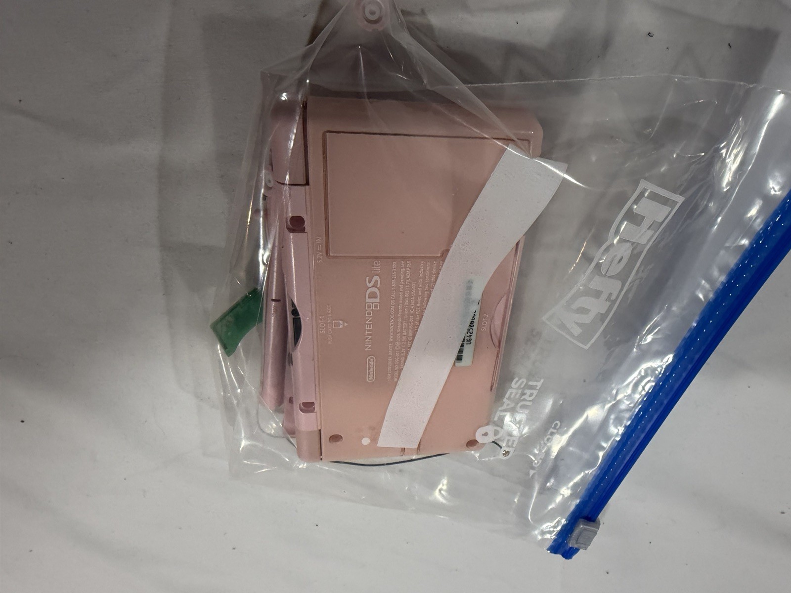 Nintendo DS Console – Coral Pink – Tested Working Condition – Plays DS/GBA Games