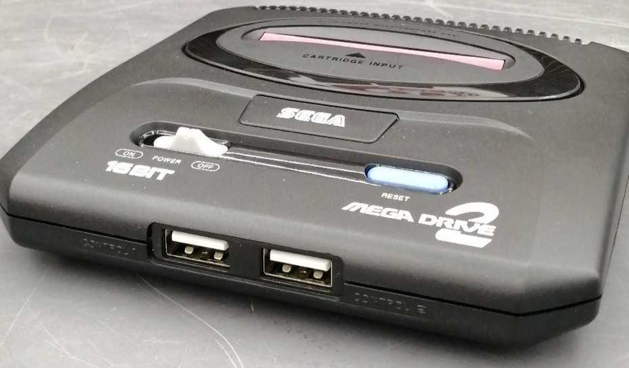 SEGA Mega Drive Mini 2 HAA-2524 Console 50 Plus Games Mega CD Titles Japan