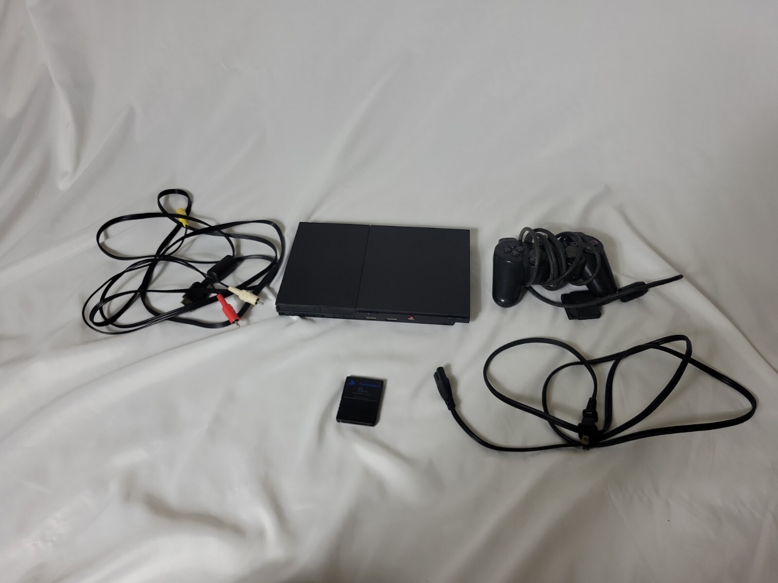 Sony PlayStation 2 Slim Launch Edition Charcoal Black Console (SCPH-75001CB)