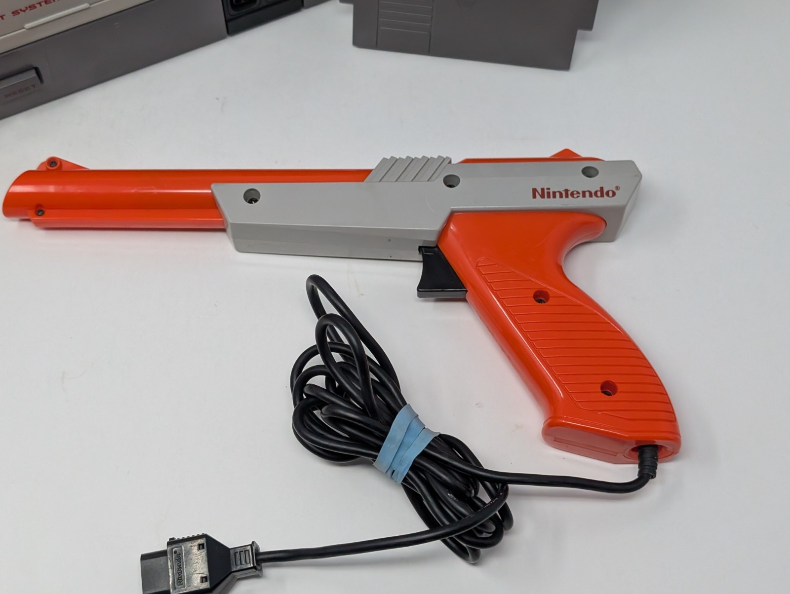 Nintendo NES Action Set Home Console With OEM Controller, Zapper Gun & Cables