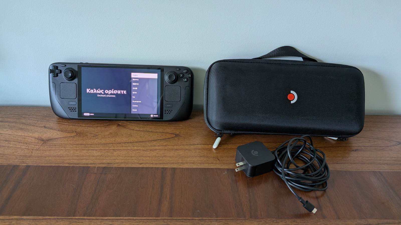 Steam Deck OLED 512GB with Original Case and Charger No Scratches Great Shape