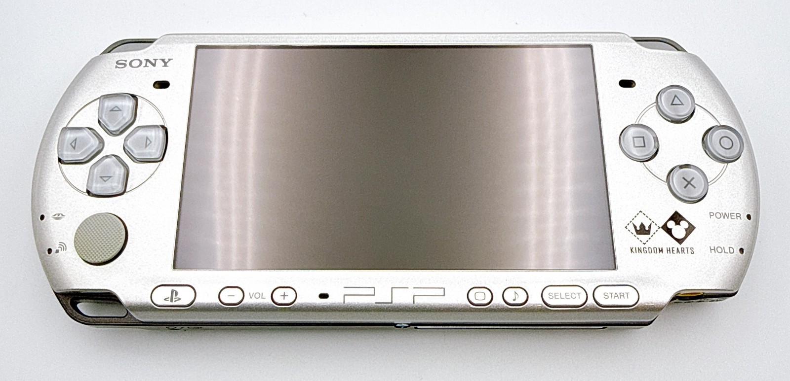 Sony PSP-3000 Console Silver Kingdom Hearts Limited Region Free w/etc -Excellent