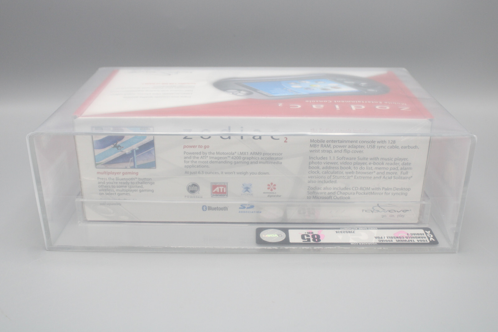 2004 Tapwave Zodiac 2 Handheld Console PDA New Sealed VGA Graded 85 NM+