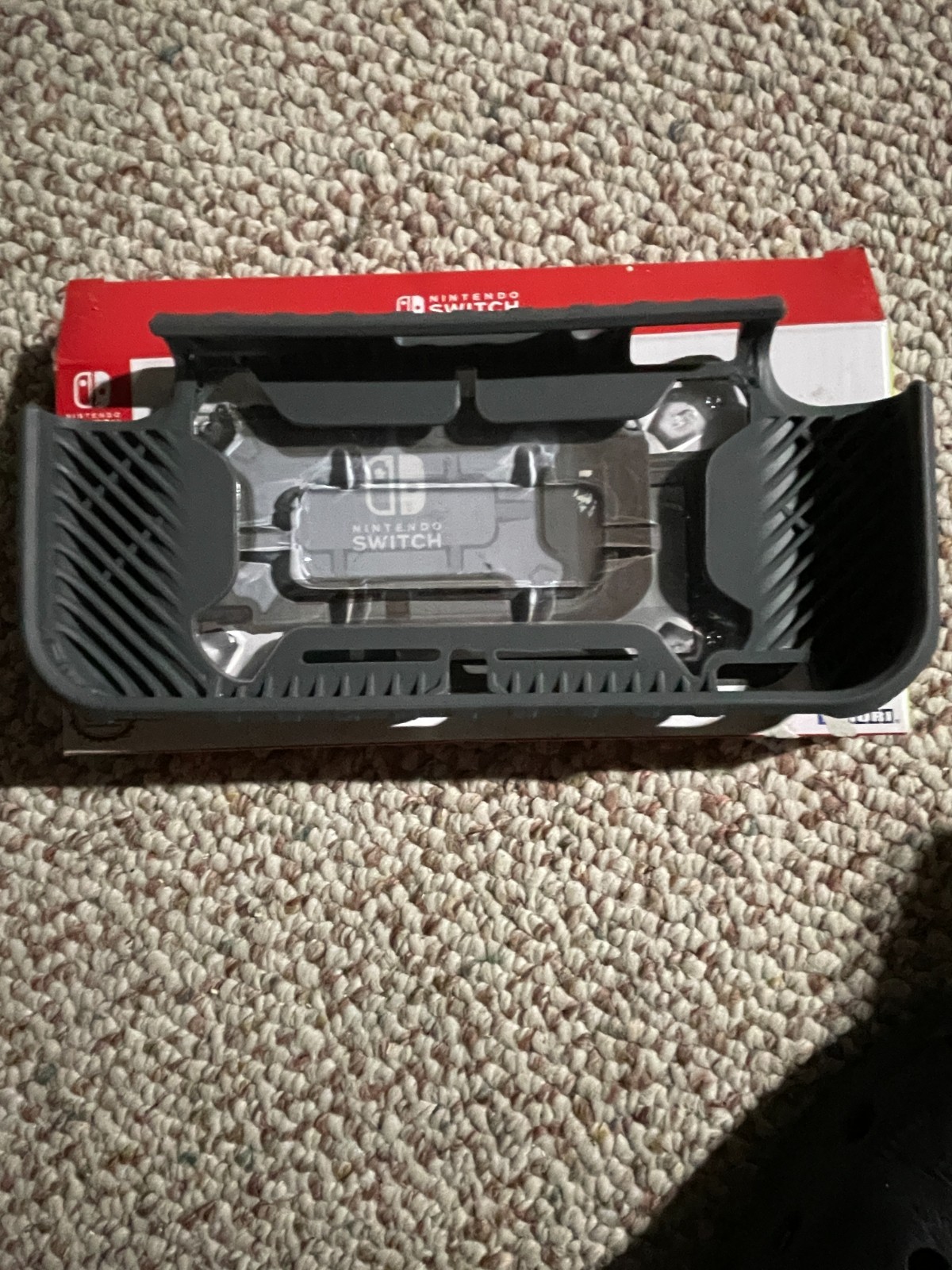 nintendo switch lite hybrid system armor, good condition