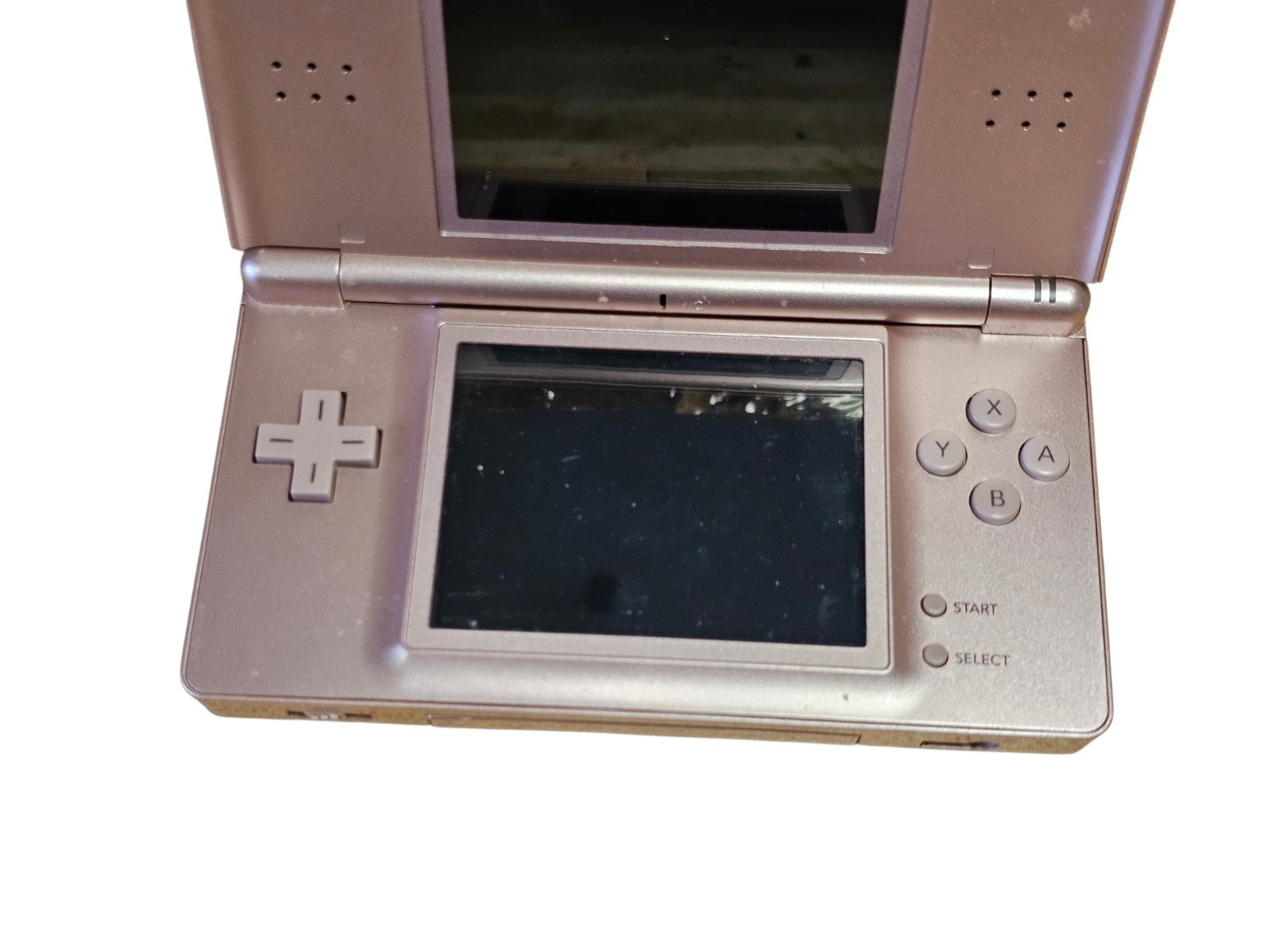 Nintendo DS Lite Video Game Console – Metallic Rose With Charger Works Great