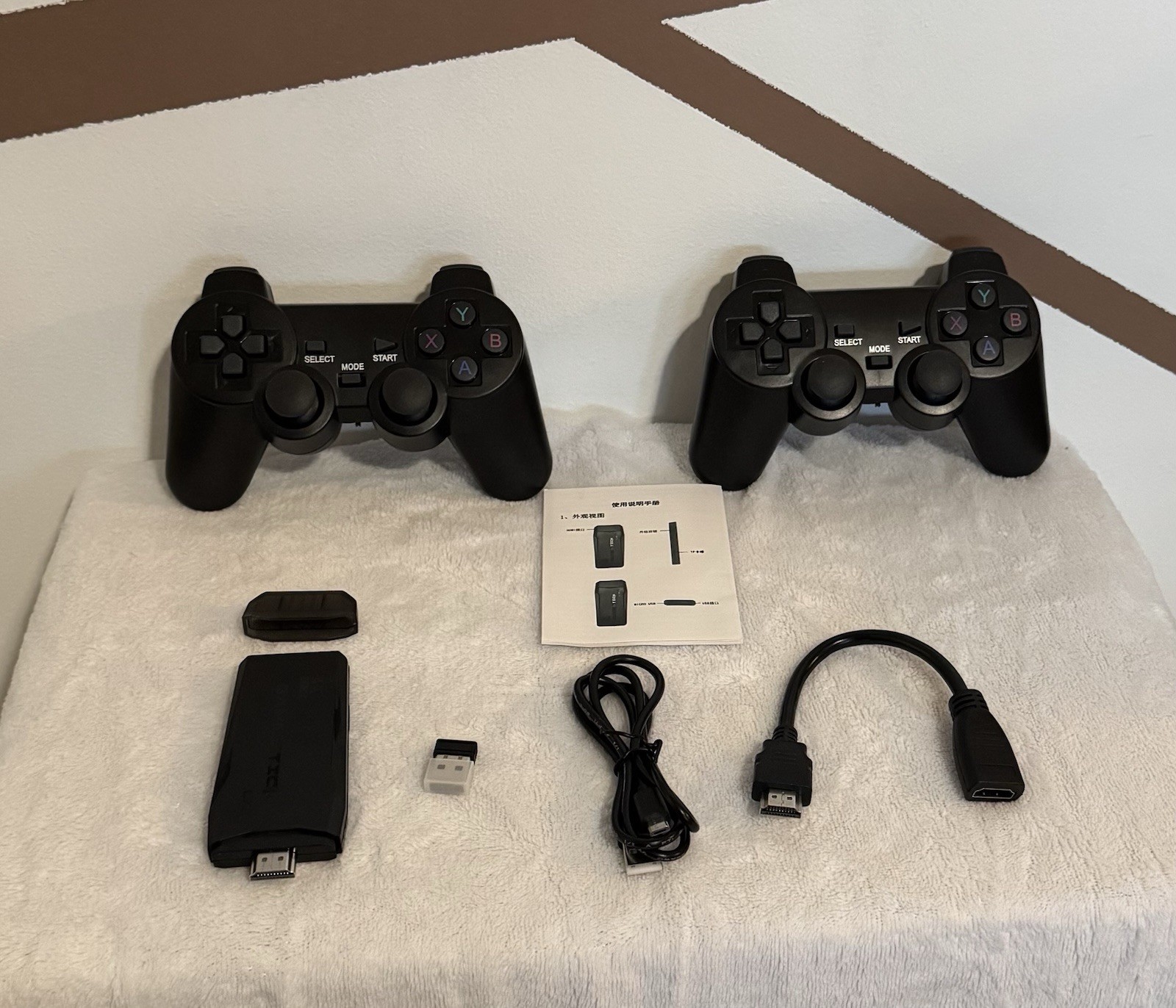 GameStick Lite Microconsole 2.4G Wireless Controllers HDMI Double Rocker Control