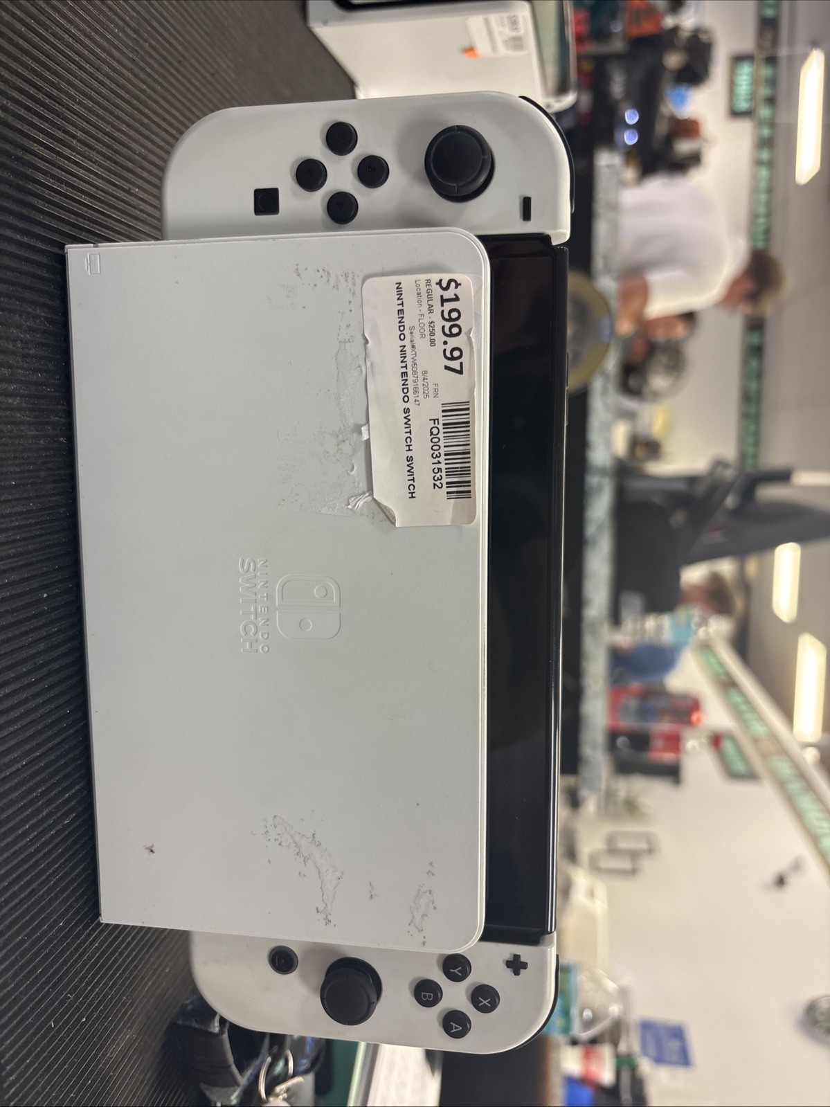 Nintendo Switch OLED Model HEG-001 Handheld Console – 64GB – White