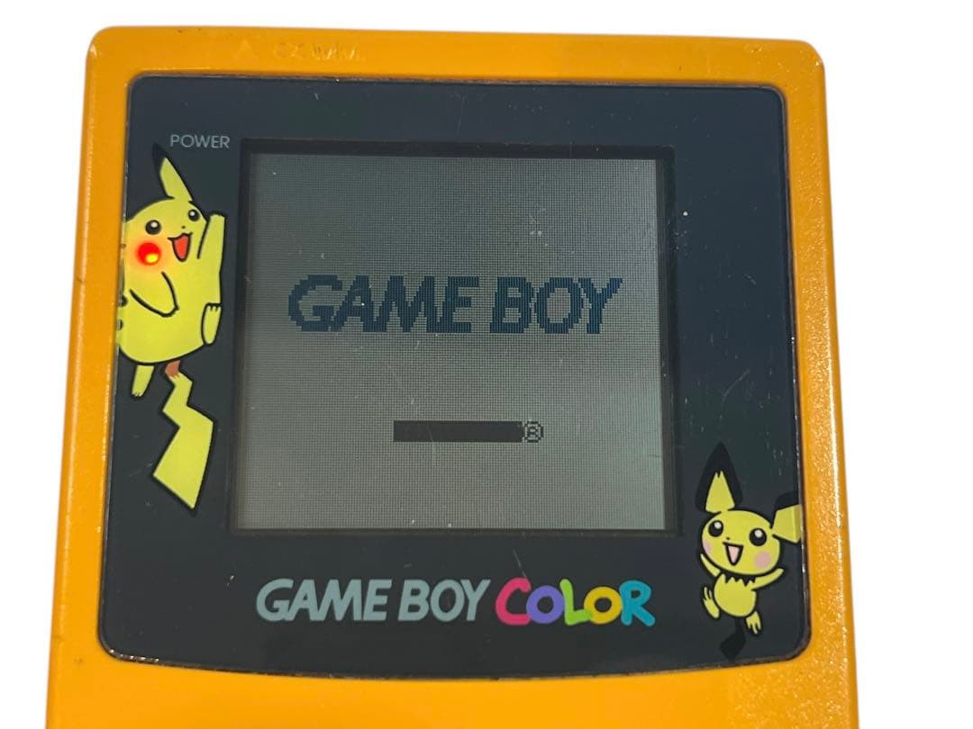 Nintendo Gameboy Color Console Pokémon Special Edition Pikachu