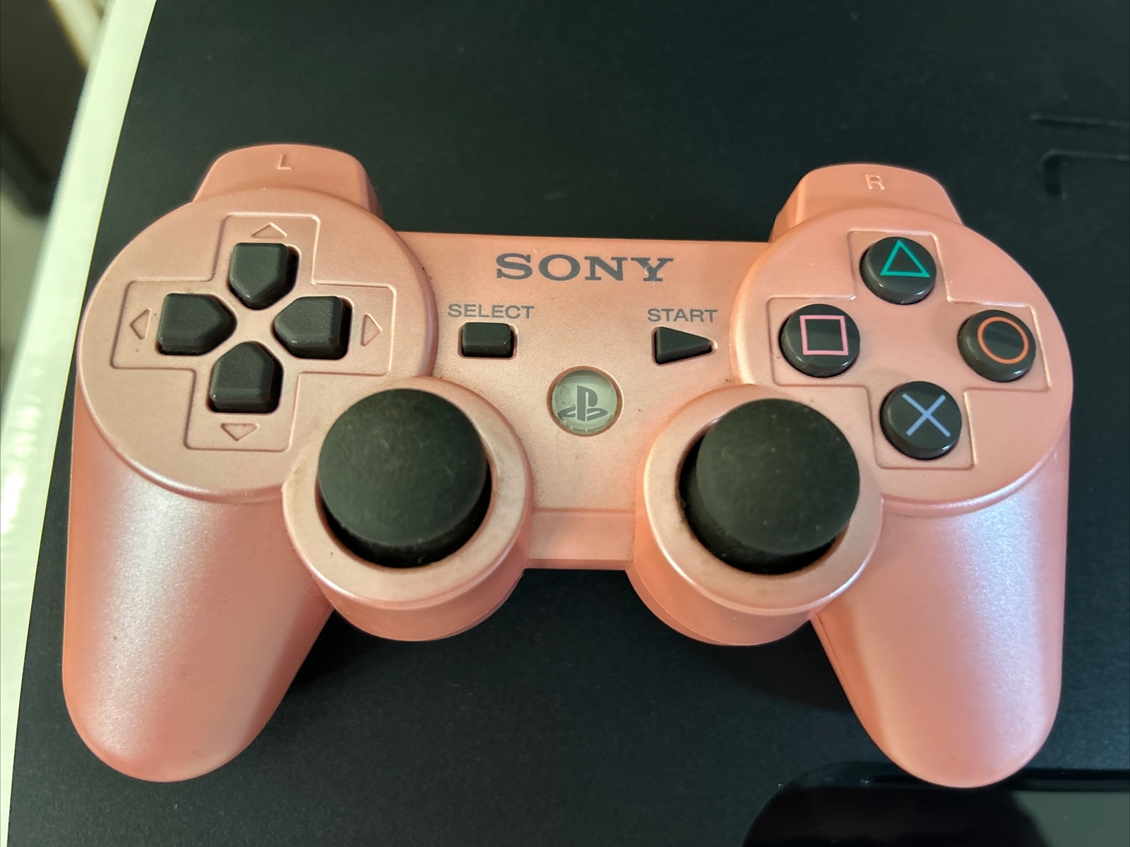 PS3 console W/ Cords & Sony Pink dualshock controller OE PlayStation 3 *TESTED*