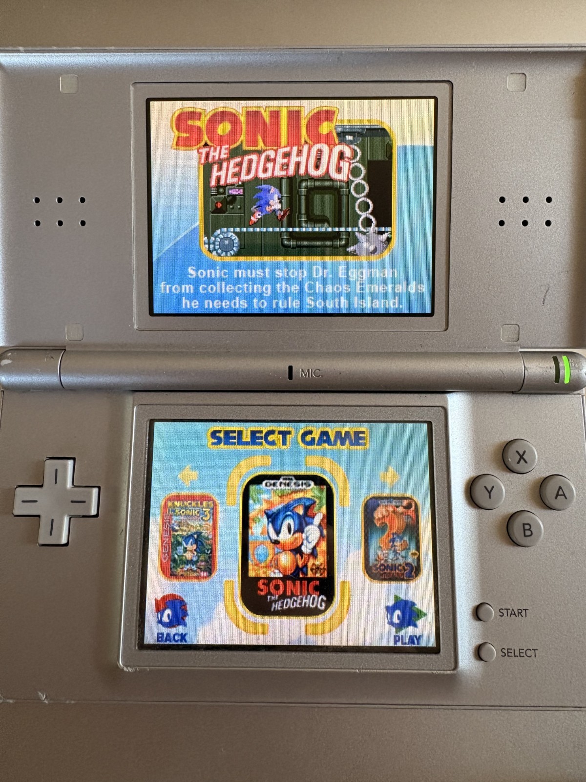 Nintendo DS Lite Silver Handheld System