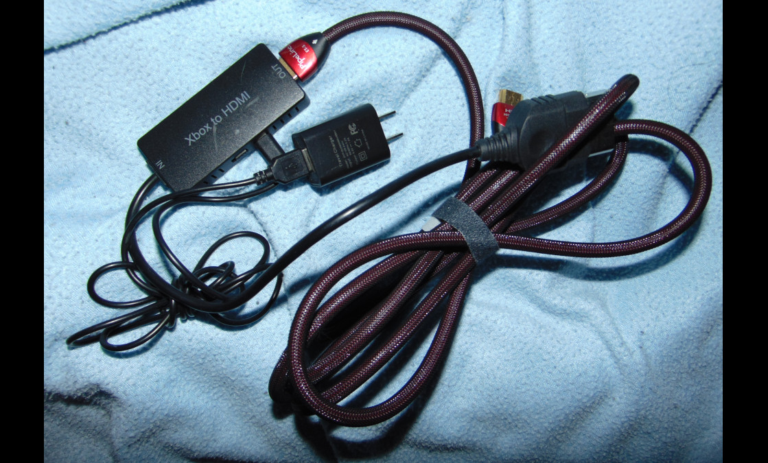 ⚜🧿 Original Xbox Console HDMI TO XBOX CABLE CORD 720P ✨ ALL WORKING tested😃
