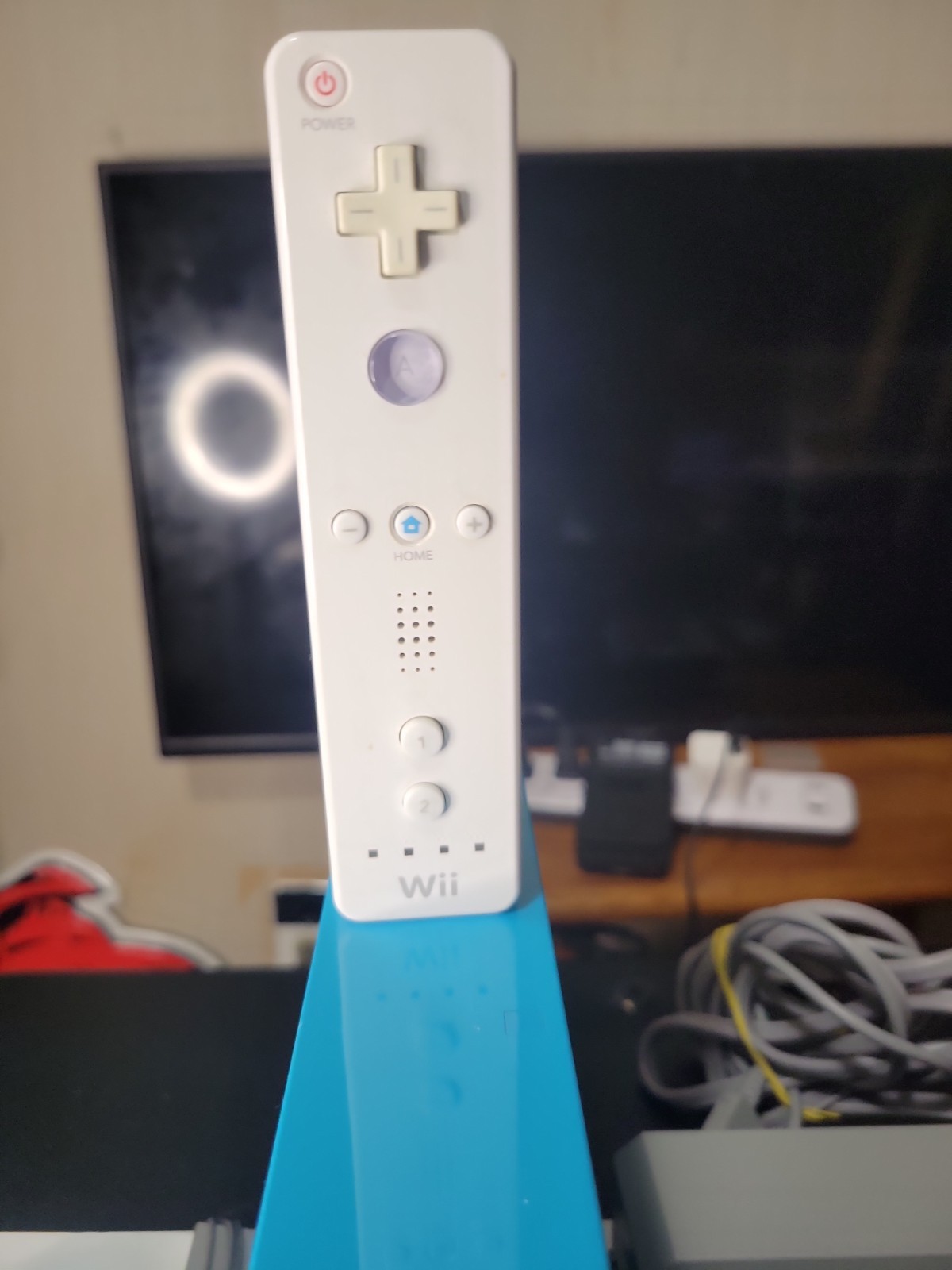 Nintendo Wii Video Game System Console Bundle Rvl-101 Blue TESTED WORKS