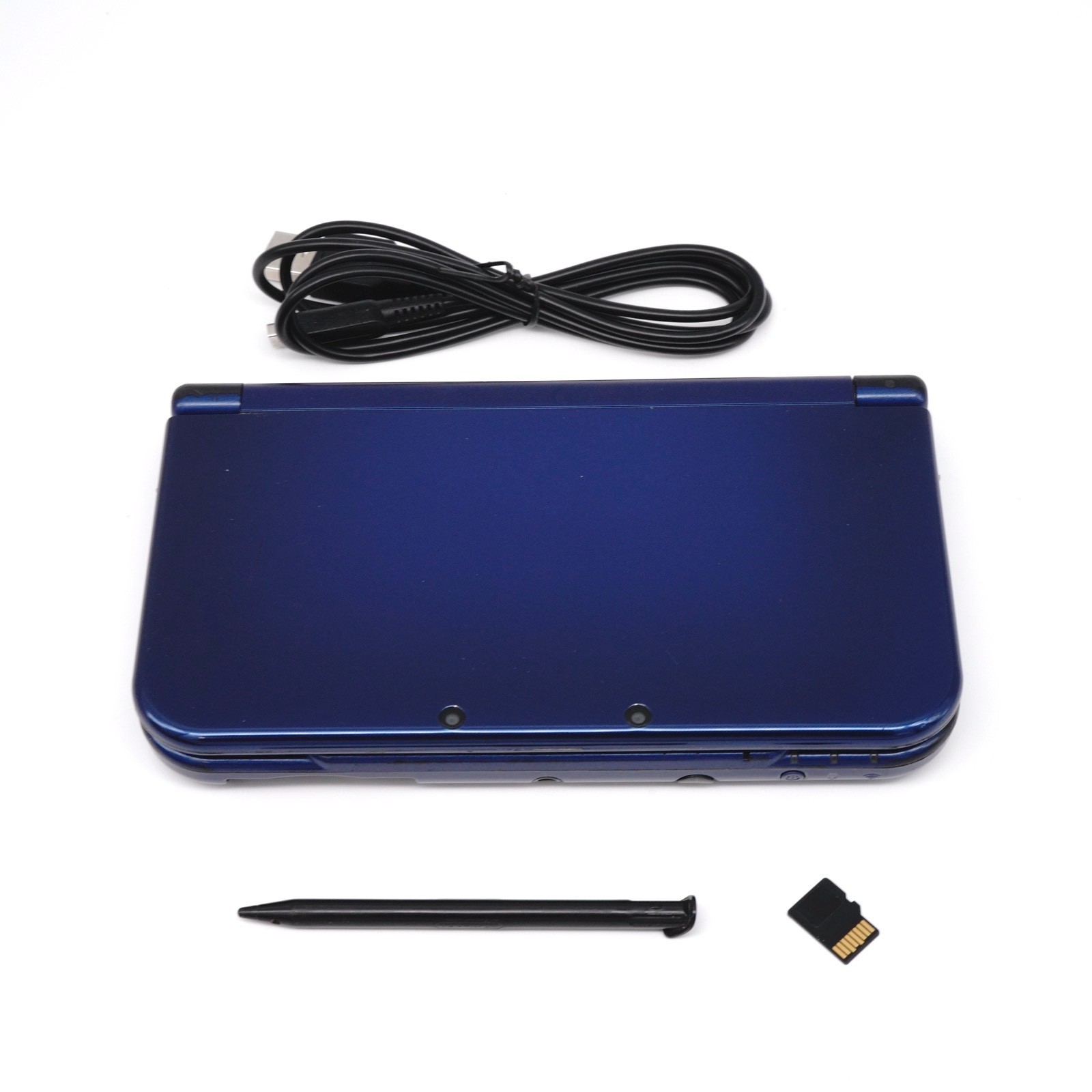 Nintendo NEW 3DS LL XL Metallic Blue Console w/ Extras (USA Seller) IPS
