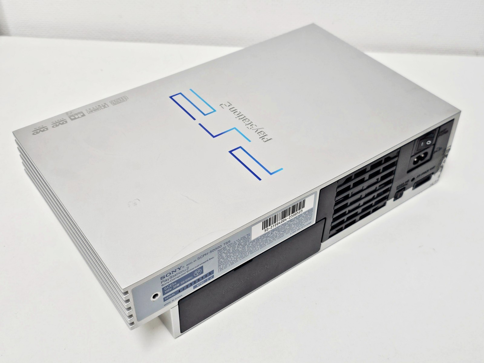 Sony Playstation 2 Console Silver SCPH-50000 523 JUNK Japan