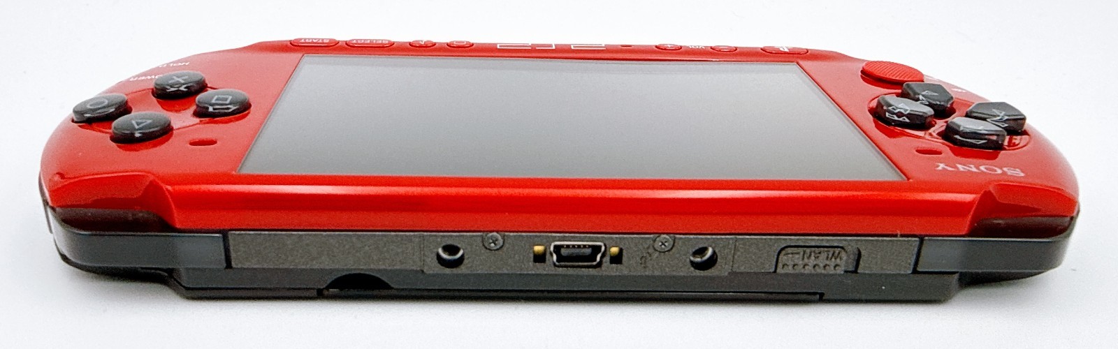 Sony PSP-3000 Console Red Black VALUE PAK Region Free w/2GB, Pouch – Excellent