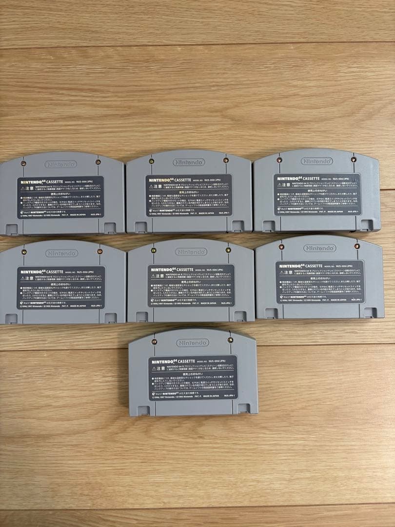 Nintendo 64 Console Controller 64GB Pack 7 Games Pokemon Stadium Smash Bros JP