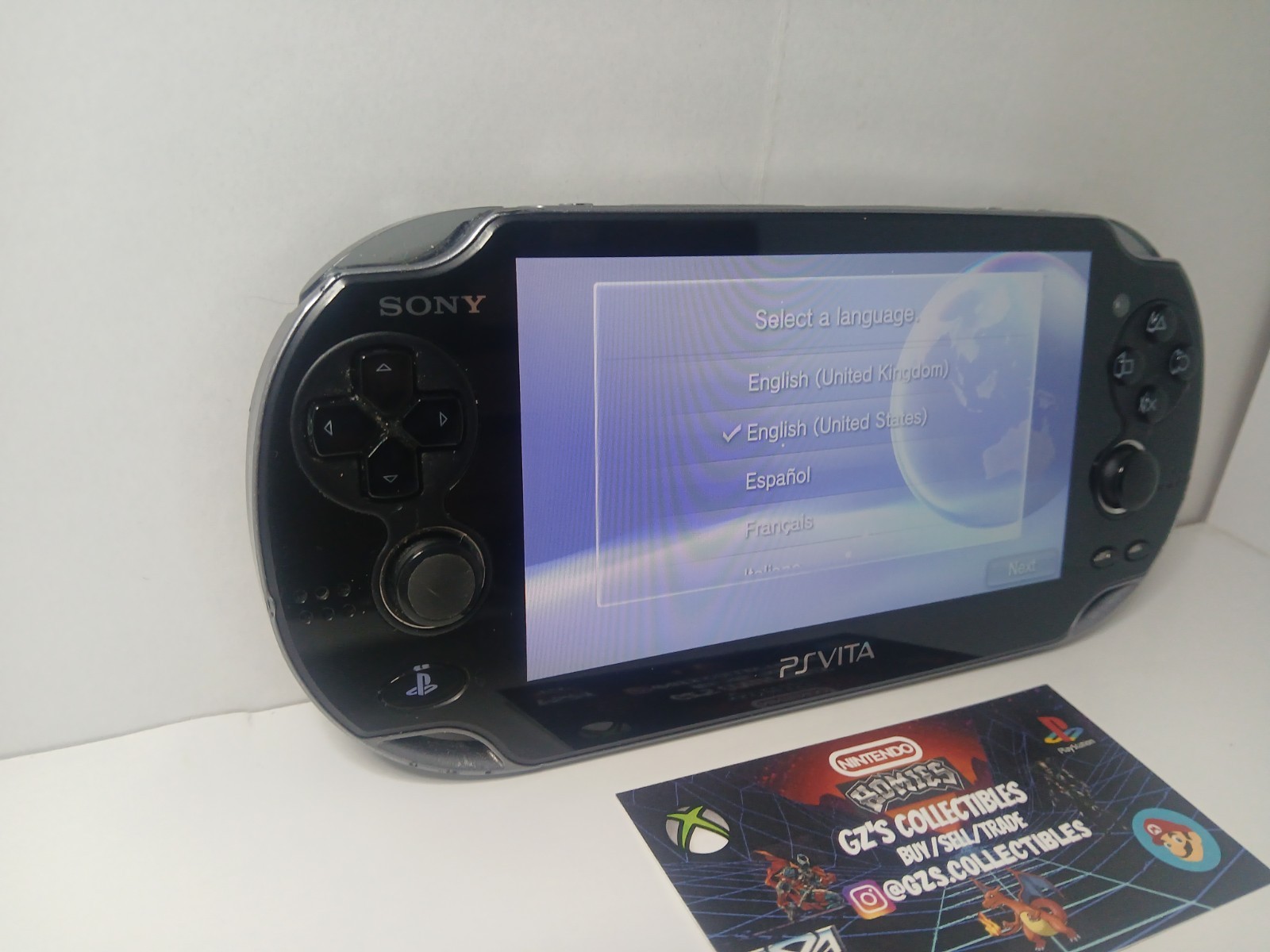 ✅ SONY PS VITA 1001 OLED USA 🇺🇸 HANDHELD CONSOLE TESTED WORKING MINT CONDISH ✅