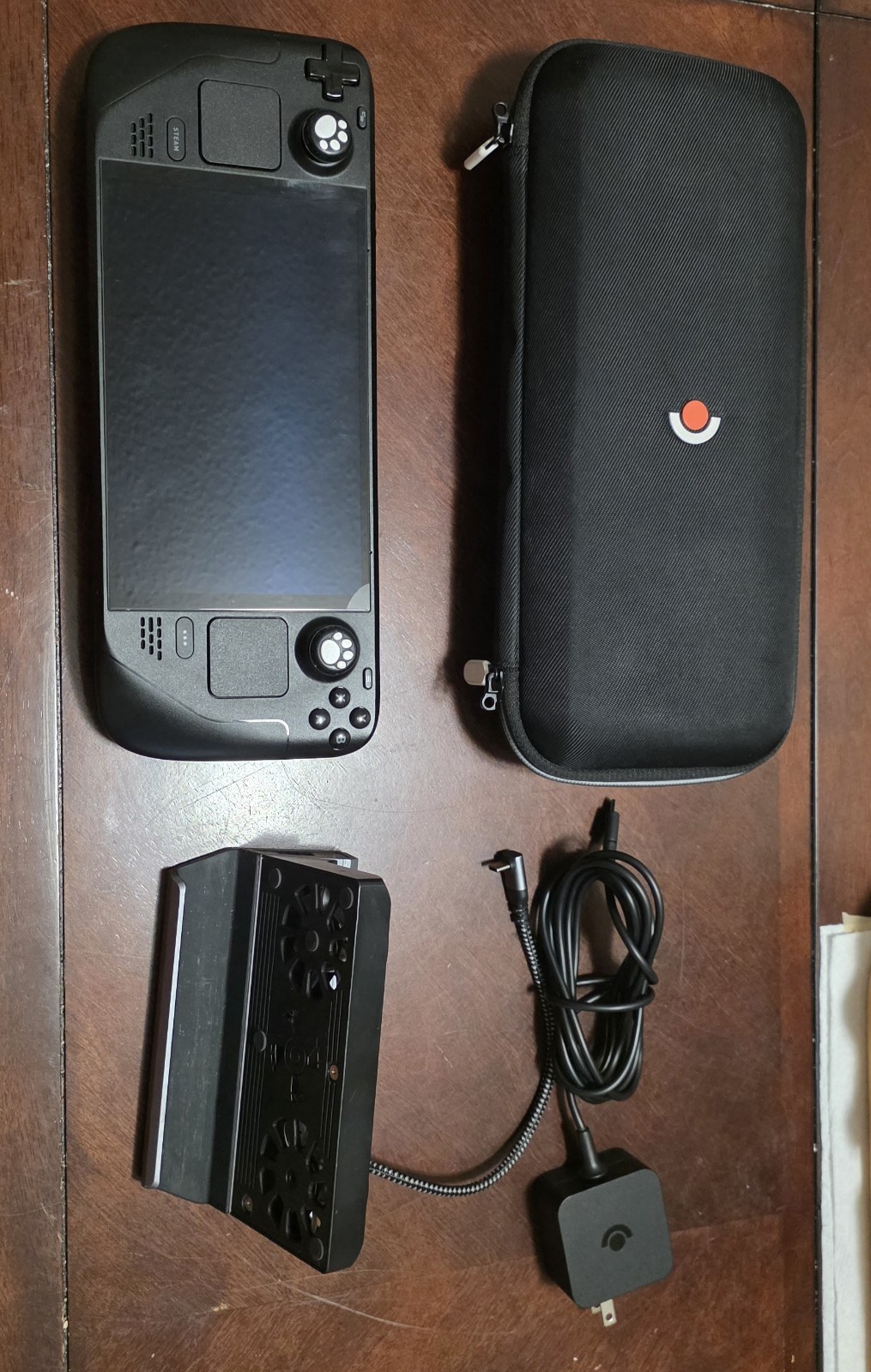 Steam Deck OLED 512GB Black + 512gb Micro SD Card + Docking Station