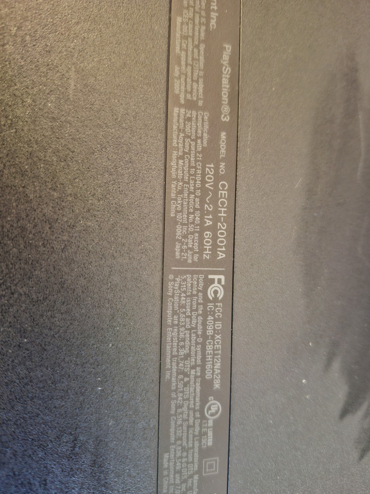🚨SONY PLAYSTATION 3 PS3 CONSOLE LOT OF 2 BLACK CECH-3001A/2001A. (MAKE OFFER)🚨