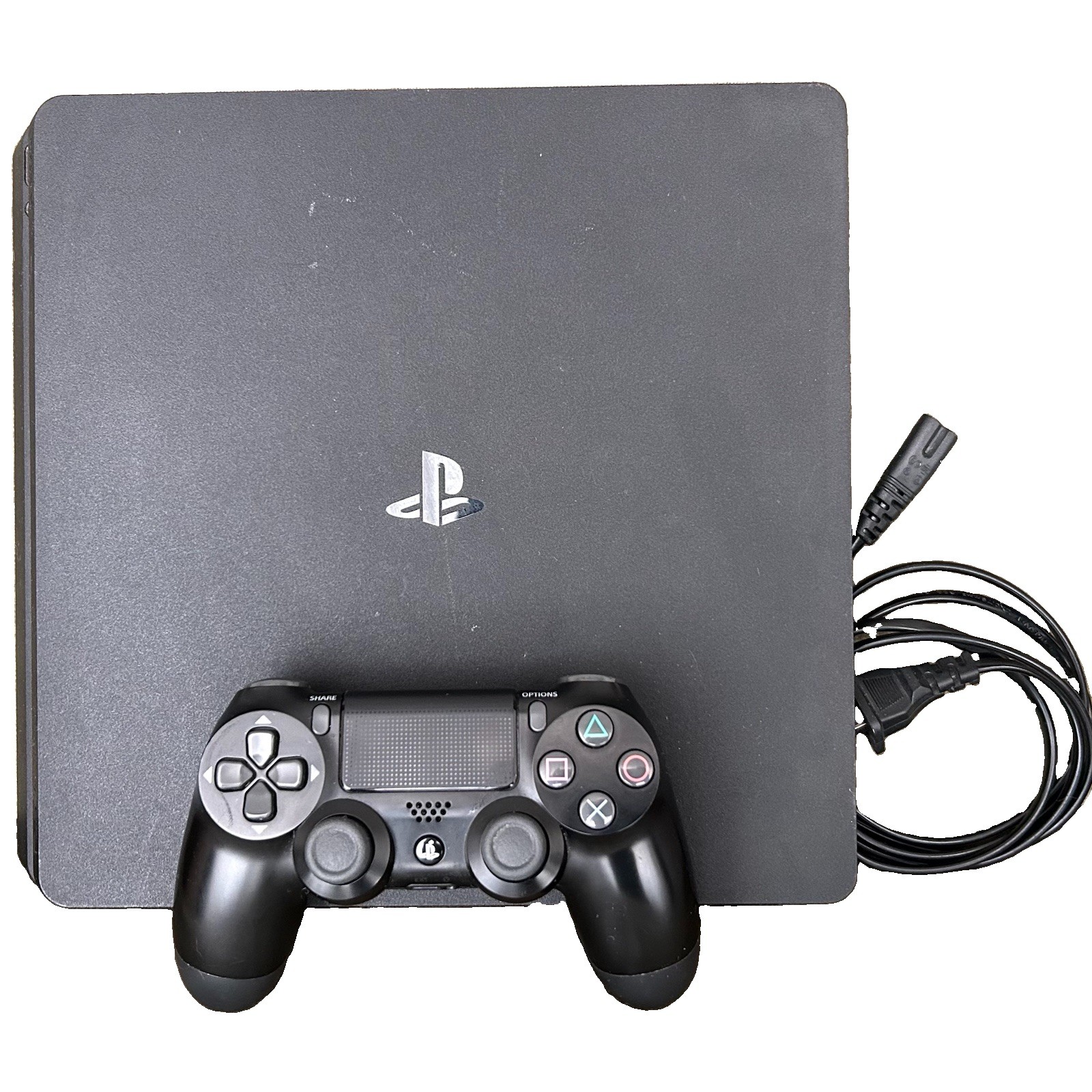 Sony PlayStation 4 PS4 Slim CUH-2015A 500GB w/ Controller & Power Cord – Tested