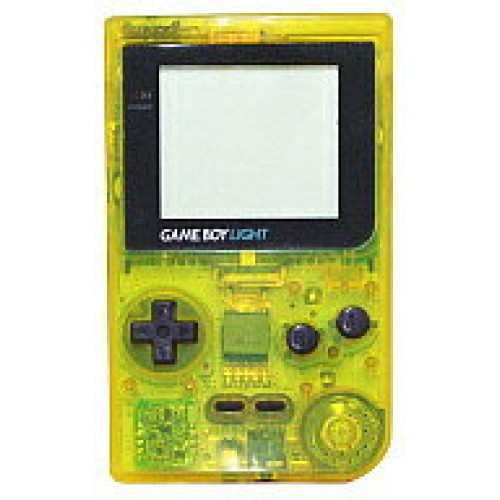 Nintendo Game Boy Light Toys R Us Clear Yellow Console 3.1×5.3×1.1in Handheld