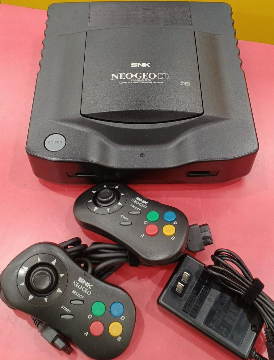 SNK Neo Geo CD Console System CD-T01 Japanese Version Retro Gaming Japan 1994
