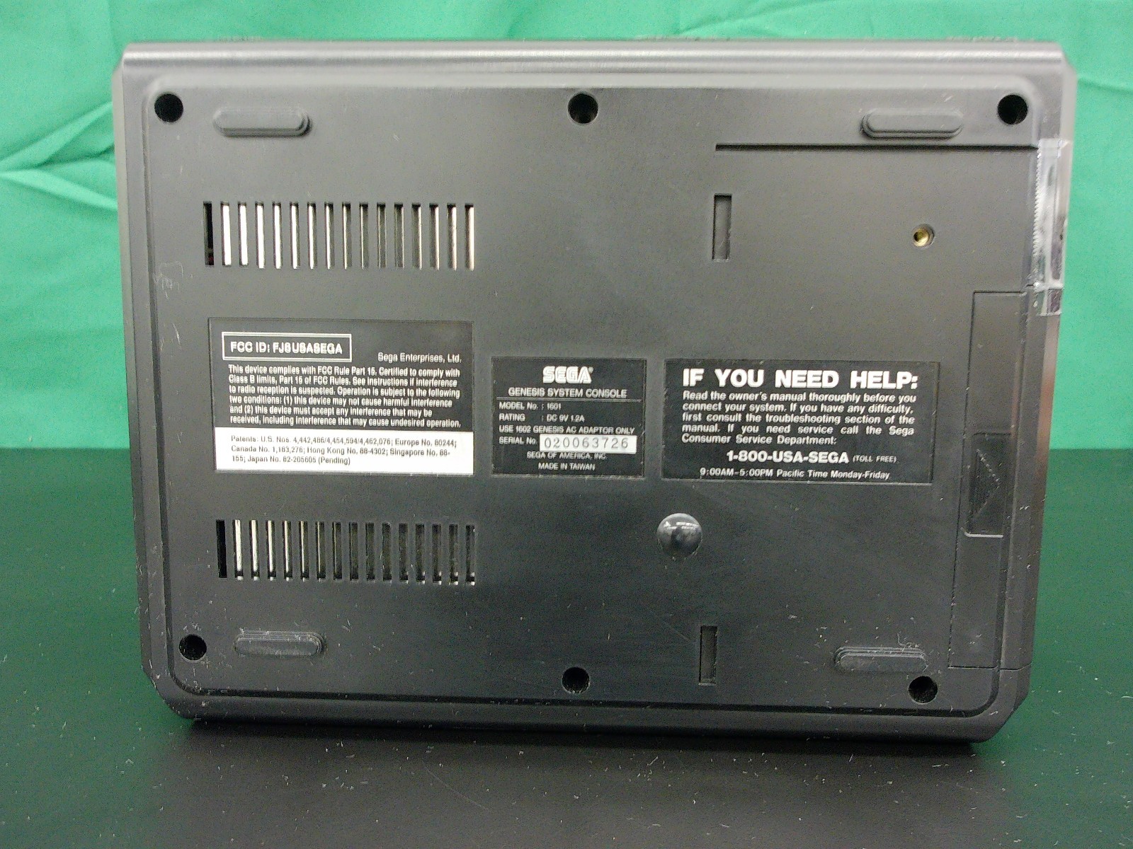 Sega Genesis Model 1 Console ***For Parts or Repair ONLY***