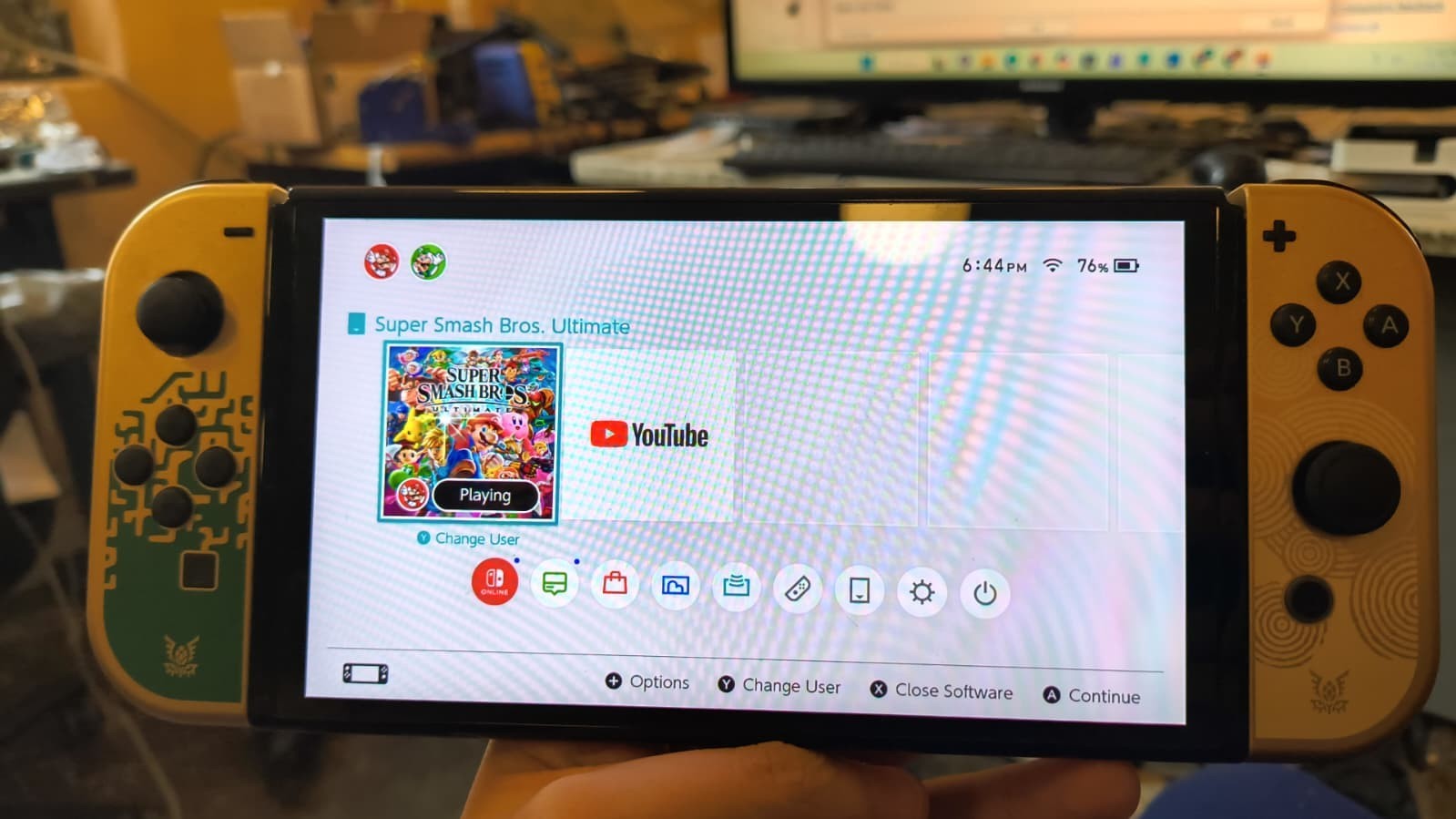 Nintendo Switch OLED Console The Legend of Zelda: Tears of the Kingdom Edition